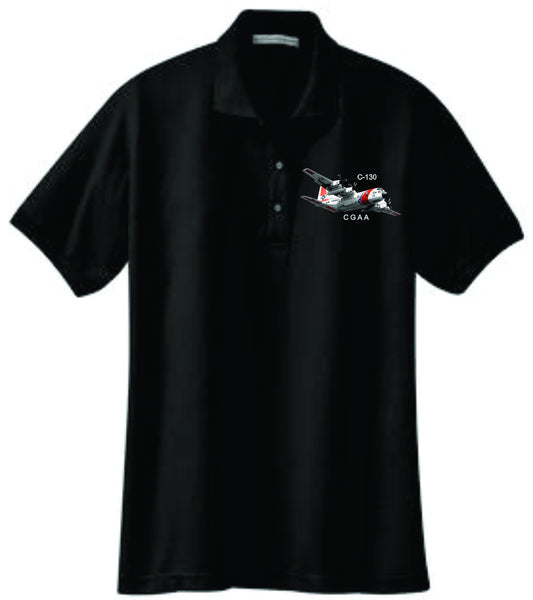 C-130 Ladies Wicking Polo Shirt