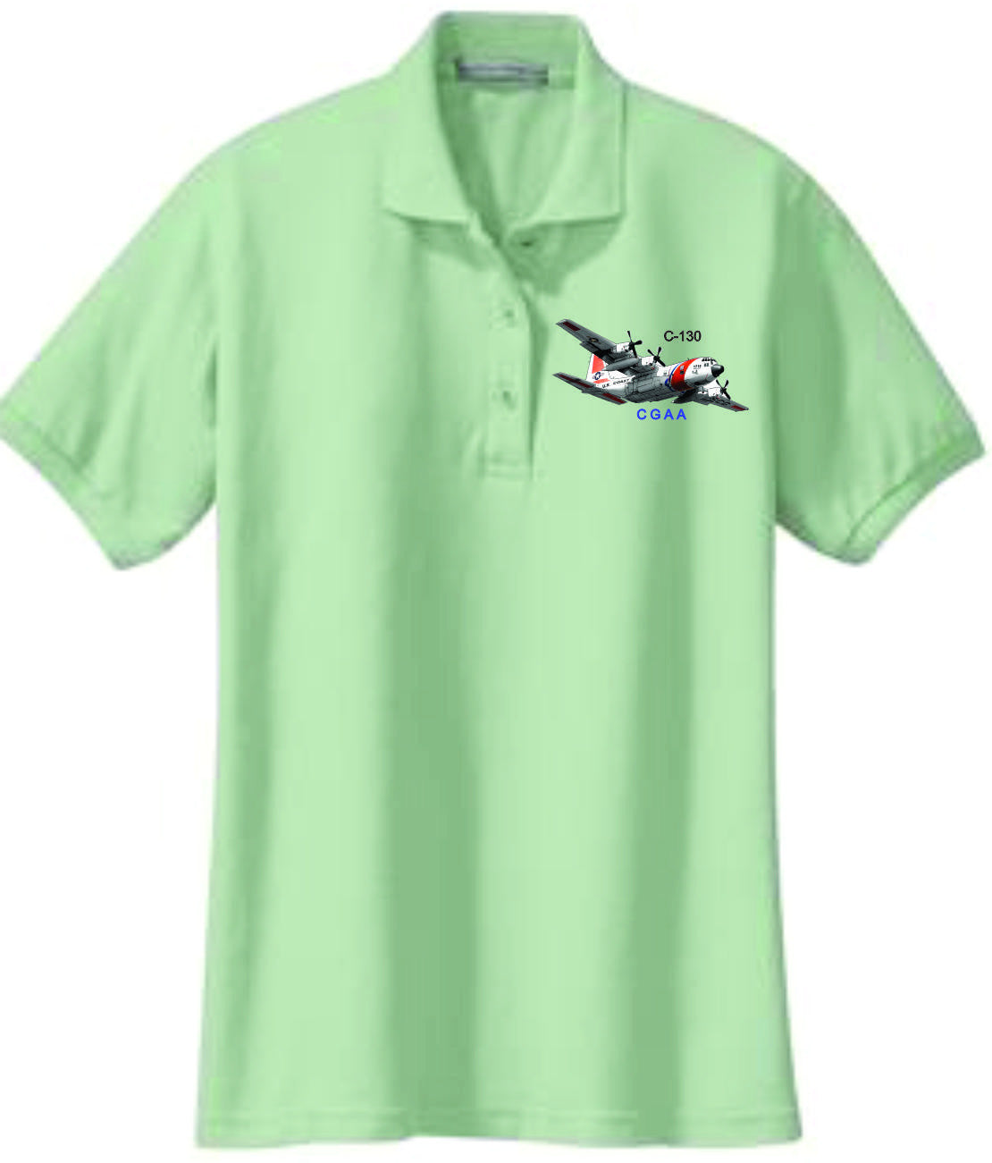 C-130 Ladies Wicking Polo Shirt