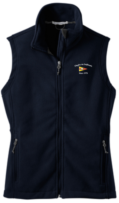 Ladies Fleece Vest