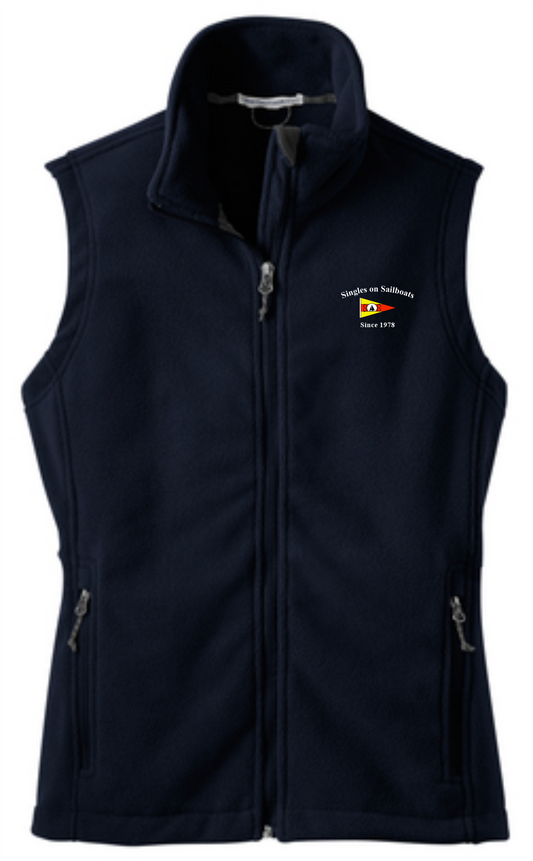 Ladies Fleece Vest