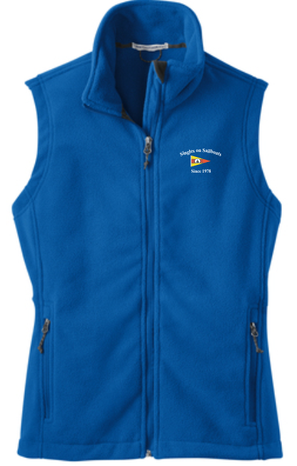 Ladies Fleece Vest