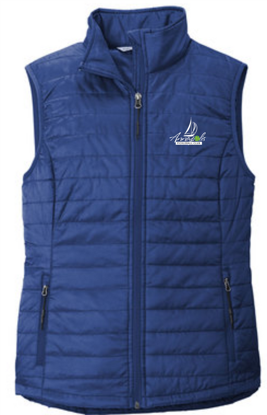 Ladies Packable Puffy Vest