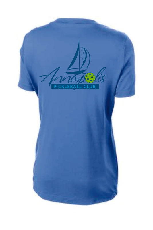 Ladies Short Sleeve Wicking Tshirt W/ APB logo